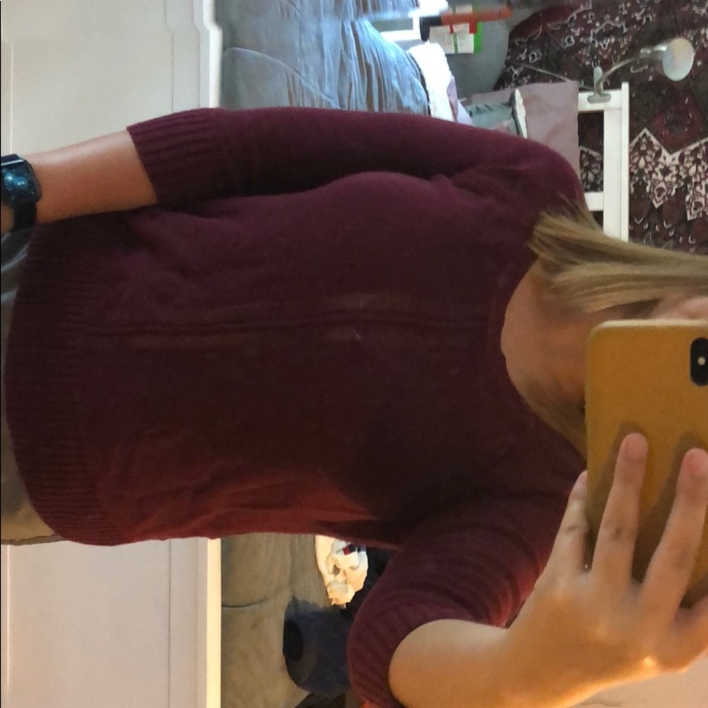 3/4 sleeve sweater
